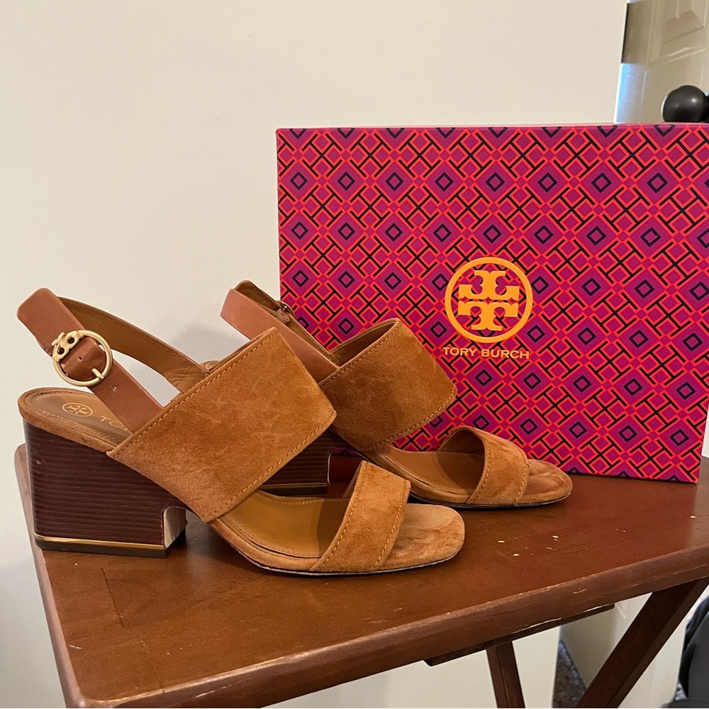 Tory Burch Shelby Suede Sandals